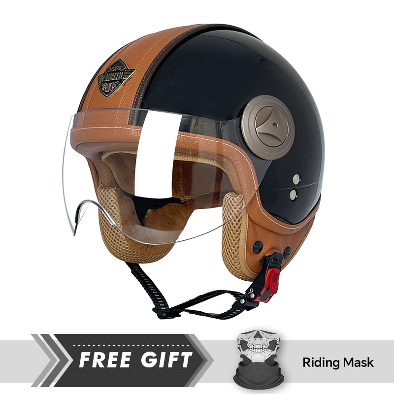 Retro Classic Motorcycle Open  - مراجعة Motorcycle Gear In Store وسعره