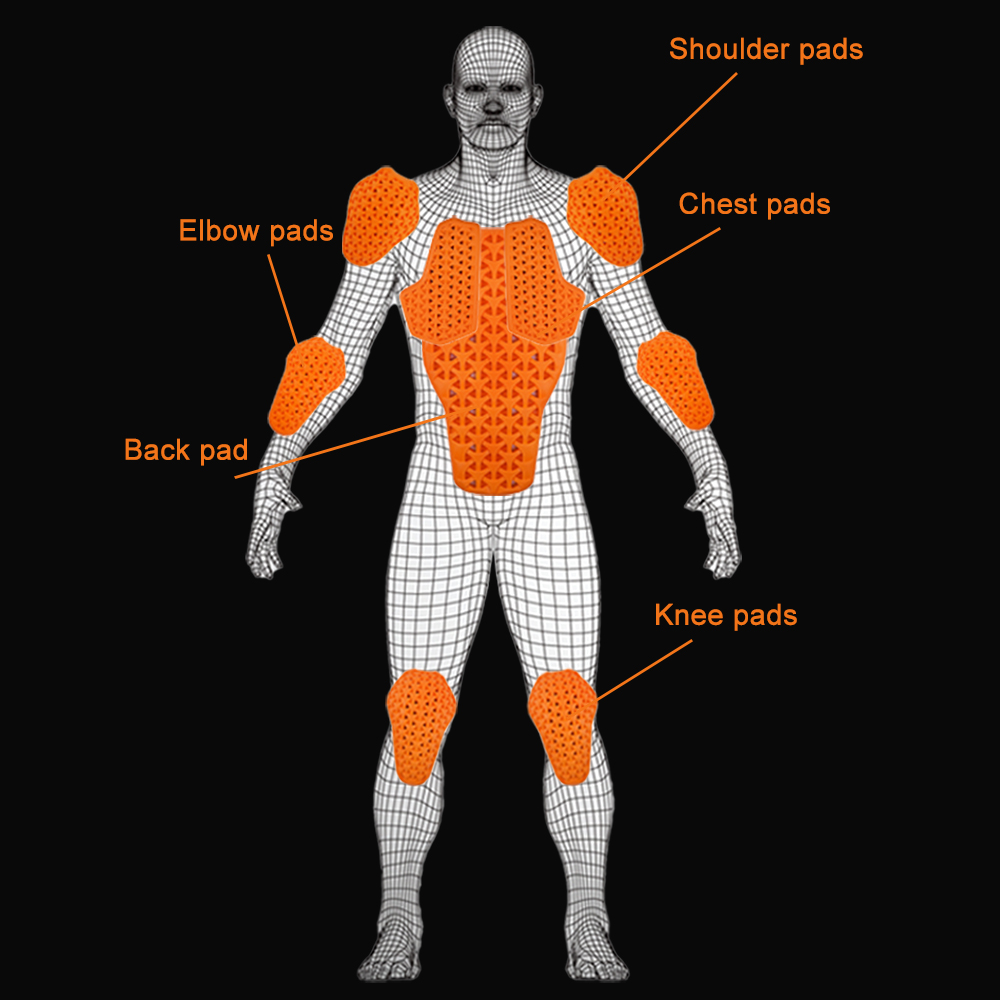 New CE Level 2 Certified Motor - مراجعة Motorcycle Gear Protection Levels وسعره