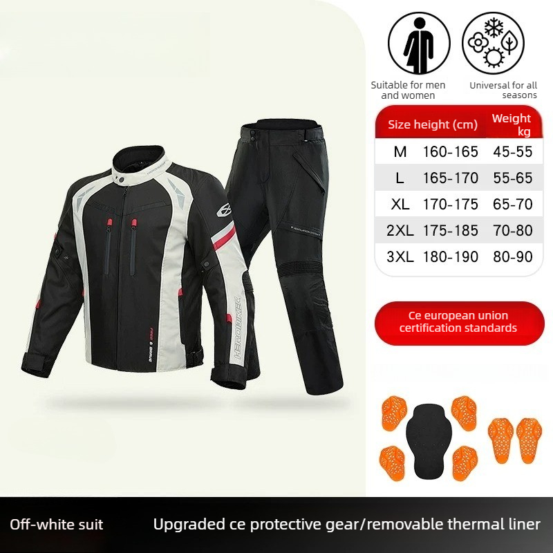 Motorcycle Riding Jacket Pants - مراجعة Motorcycle Gear Jacket And Pants وسعره