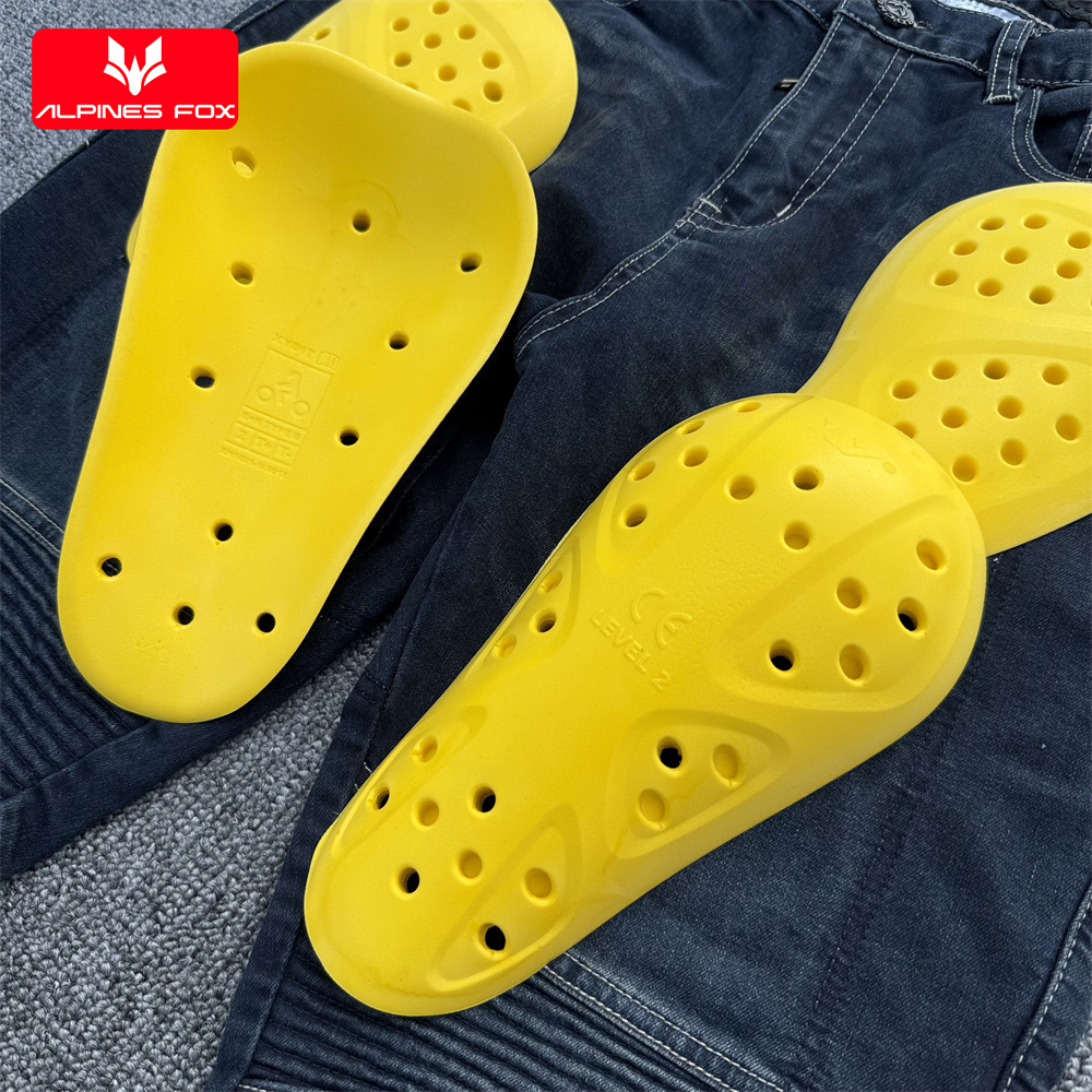 CE Level 2 Approved Knee Pads  - مراجعة Motorcycle Gear Protection Levels وسعره