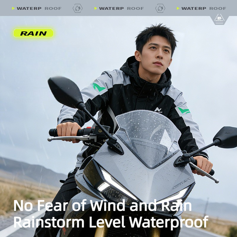 Motorcycle Rain Suit Men Water - مراجعة Motorcycle Gear Mens وسعره