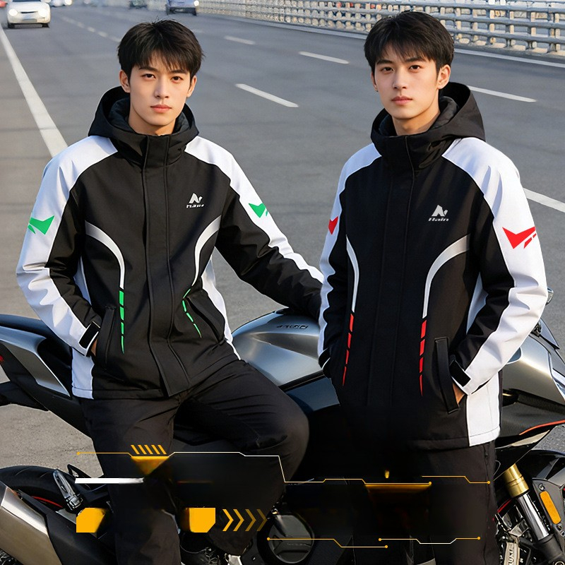 Motorcycle Rain Suit Men Water - مراجعة Motorcycle Gear Mens وسعره