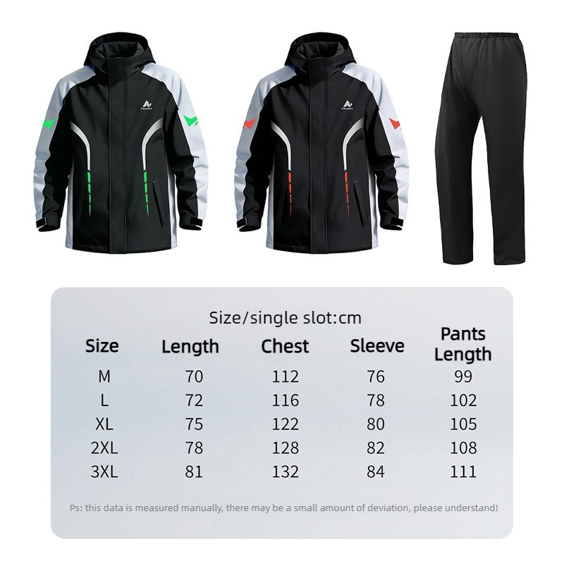 Motorcycle Rain Suit Men Water - مراجعة Motorcycle Gear Mens وسعره