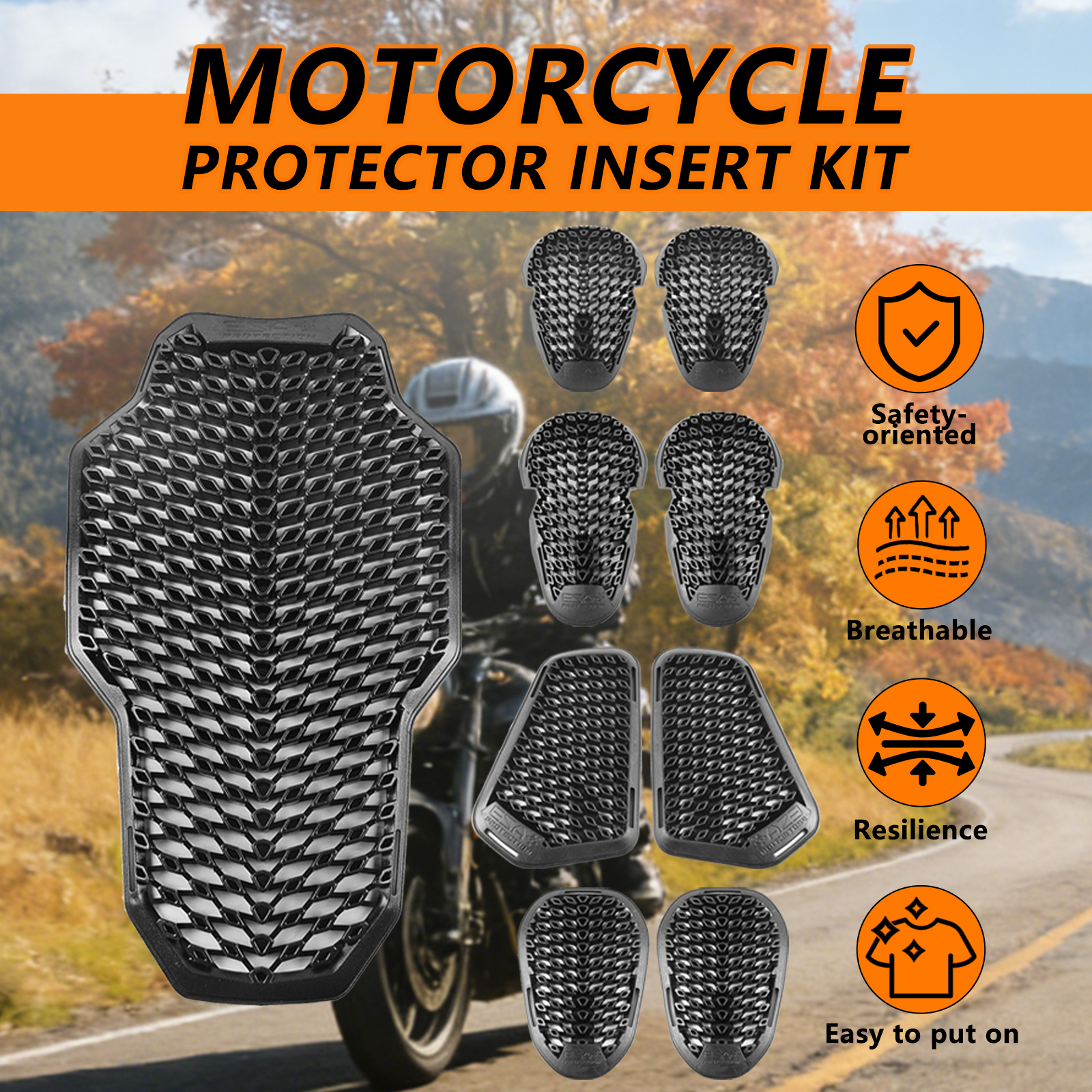 Motorcycle Protector Armor Ant - مراجعة Motorcycle Gear Protection Levels وسعره