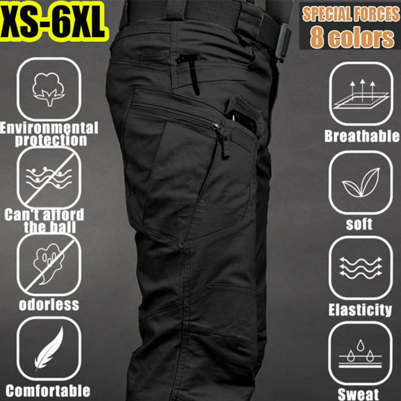 Men's Tactical Cargo Pants 6XL - مراجعة Motorcycle Gear Pants وسعره